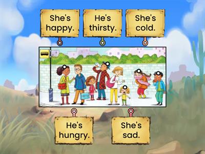  Look starter - Unit 6 - feelings