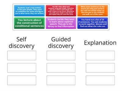 Teaching grammar group sort