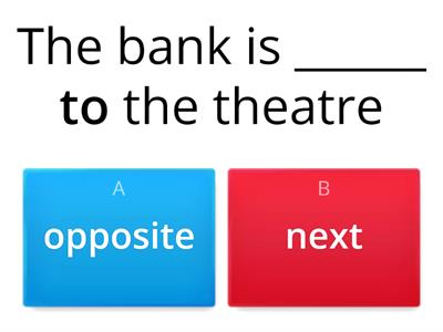 prepositions of place unit 3