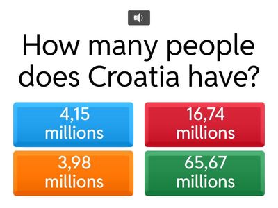 Europe games - Croatia