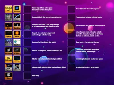 Celestial Bodies JC Science