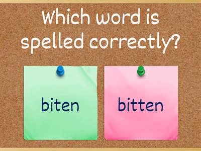 5.5 Which word is spelled correctly?
