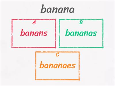 Plural forms