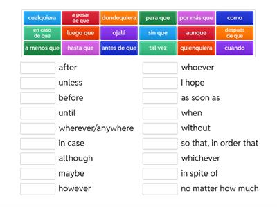 Spanish subjunctive triggers #3