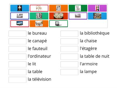  DRACO LES MEUBLES ET LES OBJETS DE LA MAISON