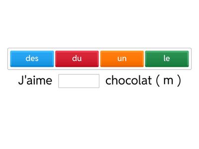 Article défini ou partitif?