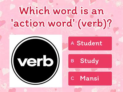 Identify action words (verb) by esc24x7.com (Vikram_ 8901540861