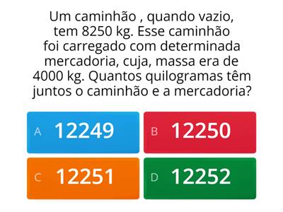 Problemas com números naturais