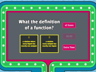 Vocabulary: Functions