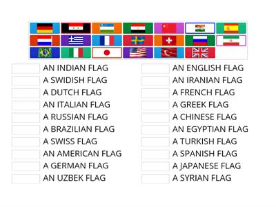 COUNTRY FLAGS