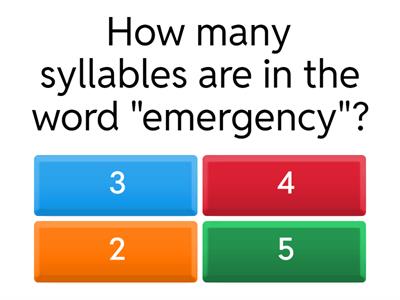 Syllables