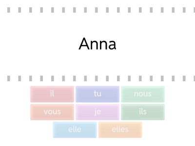 Les pronoms personnels (Loustic 1)