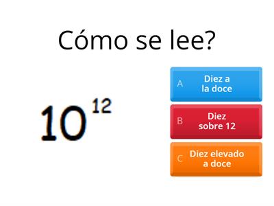  Potencias de base 10 