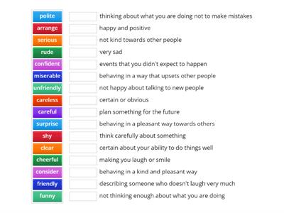 Prepare 4 Unit 1 Describing people