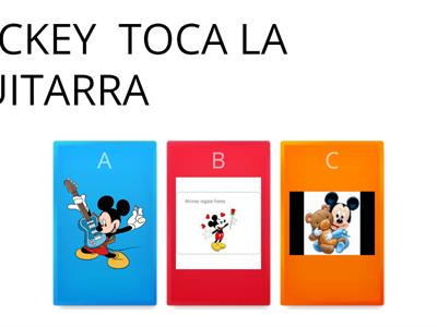 ORACIONES MICKEY