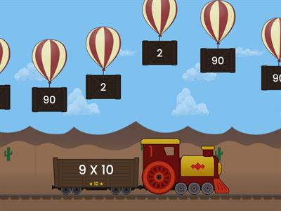 Multiplication Tables of 2, 3, 4, 5 and 10