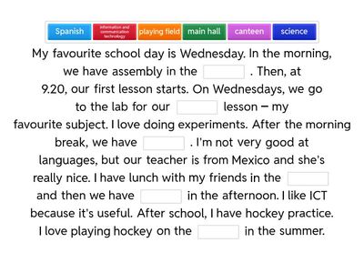 own it 1 - unit 3 - review - words