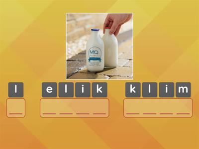 Put the sentences in the correct order