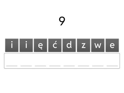 Liczebniki (9 kl. 9 temat)