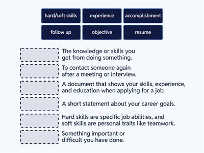 7 - Career Search - Preparing Documents: The Resume