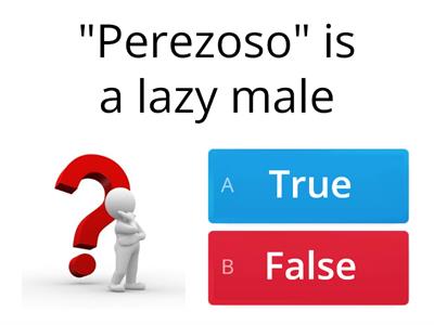 True or False (Personality Y8)