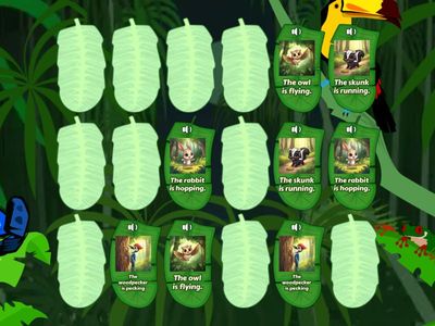 Walking in the forest (continuous)