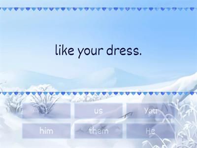 Subject and Object pronouns