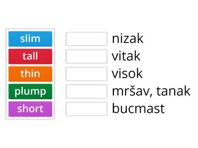 Adjectives describing physical appearance 1