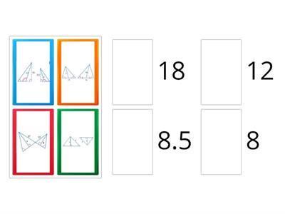 Parts of similar triangles - Find the value of x.