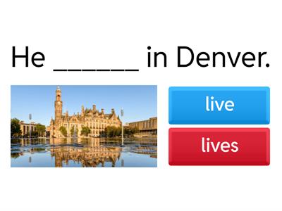 Present simple (affirmative statements)