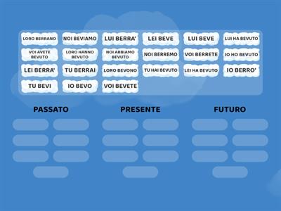 VERBO BERE PASS-PRES-FUT