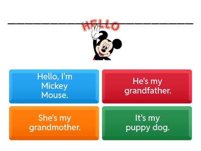 Grade 1 Grammar Goals Unit 1 Review