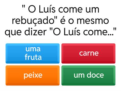 Compreensão leitora / Compreensão da linguagem