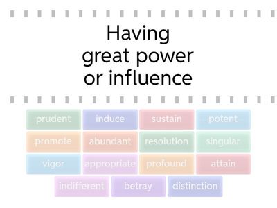 Study Skills Vocabulary Practice Week 2