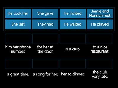 Verb phrases (English File: pre-intermediate)