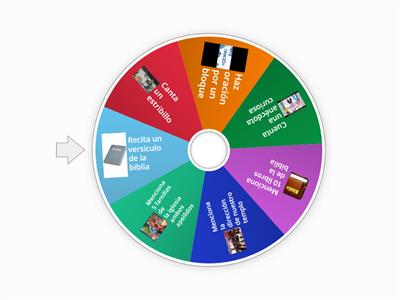 Ruleta para reunión de convivencia Talleres ID