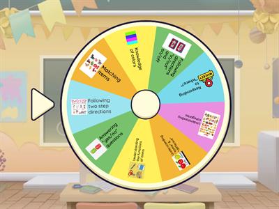 Receptive Language Tasks