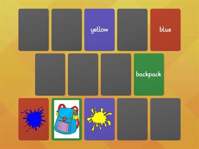 Kids 3 - Lesson 6 - Memory game