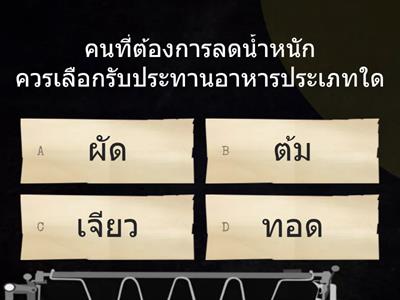 แบบทดสอบหลังเรียน