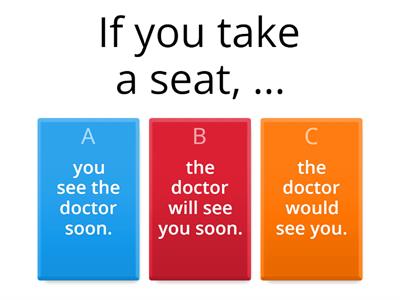 C1 Advanced  - Conditionals Quiz