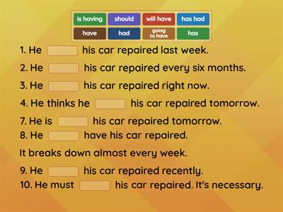 Have Something Done 5