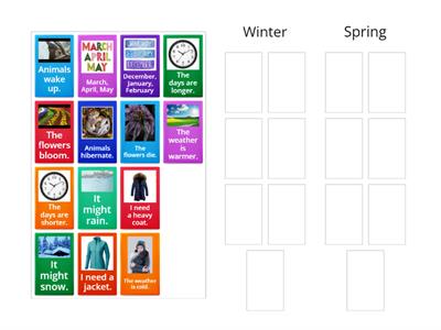 Winter and Spring Sort
