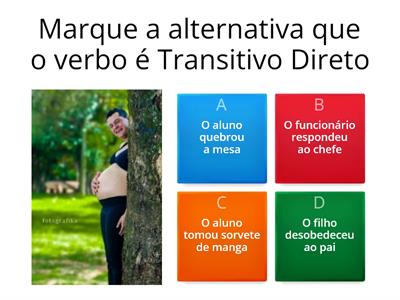 Transitividade Verbal e Complemento Verbal