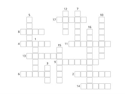  1. HSK3 кроссворд