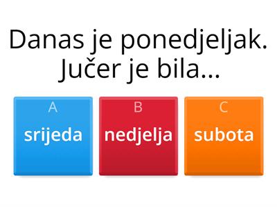 Jučer, danas, sutra