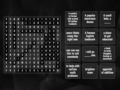 random word wordsearch