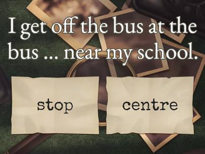 GI A2 U5. Places in a town