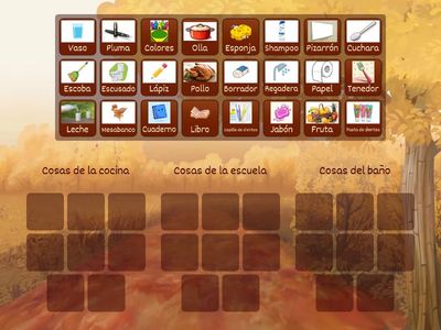 Cada cosa en su lugar