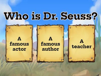 Dr. Seuss Assessment
