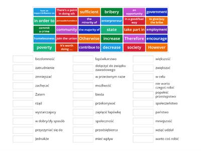 B2 expressions and vocabulary